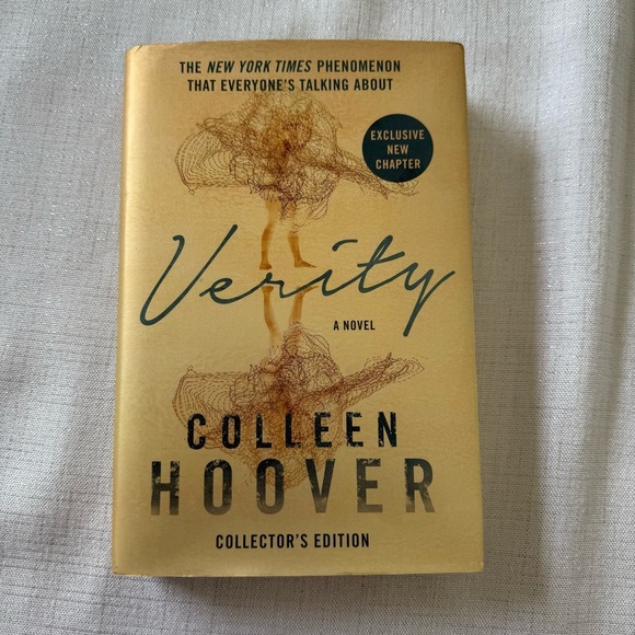 Colleen Hoover 'Verity' Collector's Edition Book Gold - Picture 2 of 6